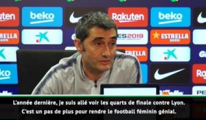 Valverde sur le foot féminin : "Elles ont fait des pas de géant"