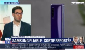 Pourquoi Samsung reporte la sortie de son smartphone à écran pliable?