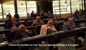 Bastia : I Scontri di i territorii ce n'est "pas une réponse du berger à la bergère"