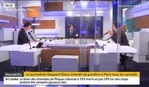 Arrestation du journaliste Gaspard Glanz - Christophe Castaner : "Le fait de prétendre être journaliste n'est pas un permis de commettre des délits"