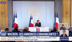 Les annonces d'Emmanuel Macron (3/5)