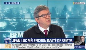 Jean-Luc Mélenchon: Emmanuel Macron "se met dans un rôle et il ne comprend la nature grave de la crise politique"