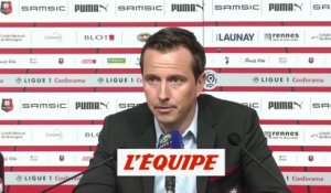 J. Stéphan «Les aventures en Coupe vont nous coûter des places» - Foot - L1 - Rennes