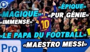 Le génie de Lionel Messi met toute l'Europe à l'unisson