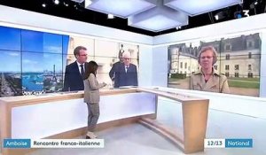 Emmanuel Macron et son homologue italien célèbrent la mort de Léonard de Vinci