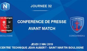 [NATIONAL] J32 Conférence de presse avant match USBCO - Concarneau