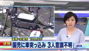 Japon: Une voiture heurte un groupe d’enfants à Otsu - Deux morts et des blessés dont un se trouve "dans un état critique" - VIDEO