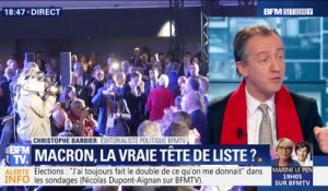 Européennes: Emmanuel Macron, la vraie tête de liste ?