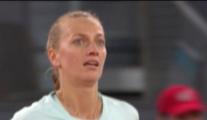 Madrid - Garcia impuissante face à Kvitova