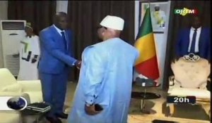 ORTM/Audience du président de la république avec les nouveaux ambassadeurs du Mali en Chine et en Italie