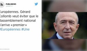 Européennes. Gérard Collomb veut éviter que le Rassemblement national n’arrive « premier »