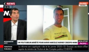 Morandini Live : Audrey Crespo-Mara porte plainte contre un youtubeur "gilet jaune" (vidéo)