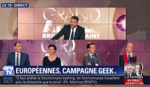 Européennes: une campagne geek