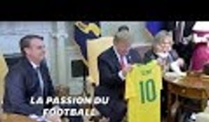 Trump et Bolsonaro sont d’accord sur tout, même sur le football