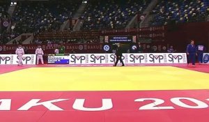Un judoka disqualifié après avoir fait tomber son téléphone en plein combat (Azerbaïdjan)