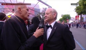 Bill Murray sur le tapis rouge - Cérémonie d'ouverture Cannes 2019