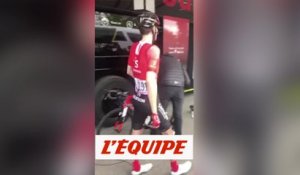 Dumoulin blessé au genou - Cyclisme - Giro