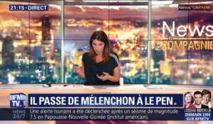 Andréa Kotarac passe de Mélenchon à Le Pen