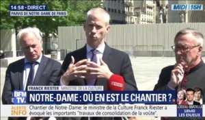 Le ministre de la Culture juge l'arrêt de la collecte de dons pour Notre-Dame "beaucoup trop prématurée"