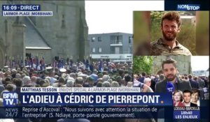 Des centaines de personnes réunies à Larmor-Plage pour les obsèques de Cédric de Pierrepont