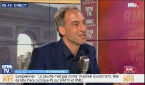 Raphaël Glucksmann: "On ne s'arrêtera pas tant que la gauche ne sera pas de retour"