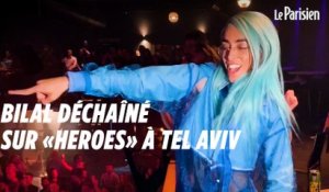 Eurovision : Bilal Hassani déchaîné sur «Heroes» au Theatre Club de Tel Aviv