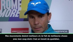 Rome - Nadal : "Je progresse chaque semaine"