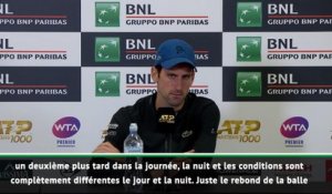 Rome - Djokovic : "La qualité du court est vraiment mauvaise"