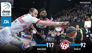 Jeep® ÉLITE : Boulazac vs Cholet (J34)