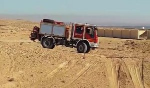 Collaboration sans frontières entre les pompiers doubiens et tunisiens