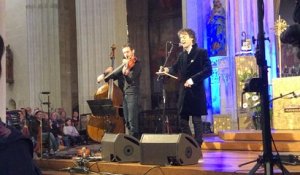 Denez Prigent en concert à la cathédrale de Quimper