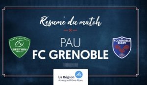 Pau - Grenoble : le résumé vidéo