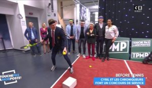 Battle de tennis : les chroniqueurs en mode Roland-Garros !
