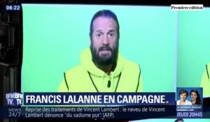 Européennes: les coulisses de la campagne de Francis Lalanne, tête de liste de "Alliance jaune"