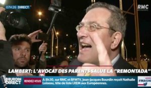 Vincent Lambert: la réaction de l’avocat des parents indigne - ZAPPING ACTU DU 21/05/2019