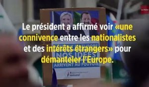 Européennes : Emmanuel Macron ne veut pas être « un spectateur, mais un acteur »