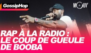 Rap à la radio : le coup de gueule de Booba