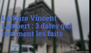Vincent Lambert : 3 dates qui résument les faits