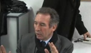 F.Bayrou : "changement très grave de la doctrine"