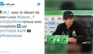 Ligue 1. Jean-Louis Gasset quitte officiellement l’AS Saint-Etienne