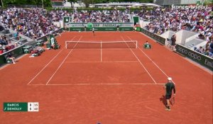 Roland-Garros 2019 : Denolly prend la porte dès le deuxième tour
