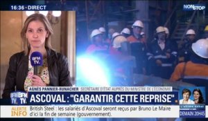 Agnès Pannier-Runacher sur Ascoval: "la situation en Angleterre ne concerne pas l'aciérie de Saint-Saulve"