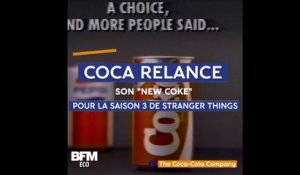 34 ans après, Coca-Cola relance son "New Coke" pour la troisième saison de Stranger Things