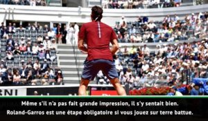 Roland-Garros - Ferrero : "Federer est en forme"
