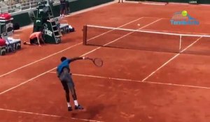 Roland-Garros 2019 - Gaël Monfils a découvert le Chatrier de Roland-Garros où il veut y faire de grandes choses !