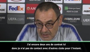 Chelsea - Sarri "Je n'ai aucun contact avec d'autres clubs"