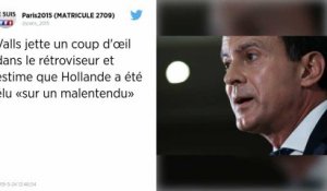 « Hollande a été élu sur un malentendu » : dans une interview, Manuel Valls s’en prend à l’ex-président