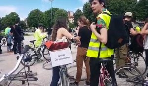 Nancy : les cyclistes font la "vélorution"