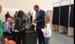 Elections 2019: Theo Francken a voté à Linden