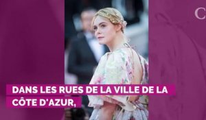 PHOTOS. Cannes 2019 : Des fleurs, de la dentelle, des couleurs pastel... Retour sur tous les looks d'Elle Fanning